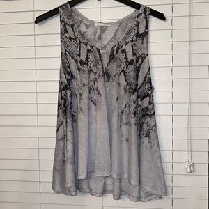 Snake print tank